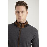 Dewberry 1021 MEN'S SWEATSHIRT-DIAGONAL ANTHRACITE | shoptok.hr