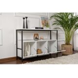 Hanah home konzola solace white black | Eponuda.com