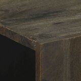  Komoda od 3 komada crna 60x33x75 cm Puno drvo Mango | shoptok.hr