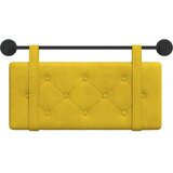  Držeće uzglavlje Zidne Žuta 90 x 55 x 5 cm Baršun - Žuta 80 cm bez LED | shoptok.hr