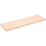  Polica 160x50x(2-4) cm neobrađena masivna hrastovina | shoptok.hr