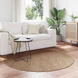  Preproge za površine Moiré Okrogla Naravna Ø 160 CM, (5000129025) | Shoptok.si