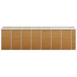  Vrtno spremište svjetlosmeđe 191 x 640 x 198 cm pocinčani čelik | shoptok.hr