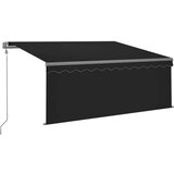  Automatska tenda na uvlačenje s roletom 3 5 x 2 5 m antracit | shoptok.hr