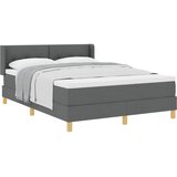  s opruga kutije Tamno siva 190 x 140 cm tkanina | shoptok.hr