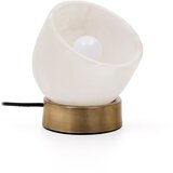 Kave Home Kremno bela/medeninasta namizna svetilka (višina 17 cm) Shenli – | Shoptok.si
