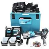 Makita GA023GD201 akumulatorska kutna brusilica 40 V max XGT, 125 mm, 2 x 2,5 Ah, Makpac Cijene
