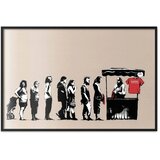  Plakat - Destroy Capitalism 30x21 Crni okvir | shoptok.hr