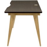 Woodman Pisalna miza s temno sivim vrhom Nice | Shoptok.si