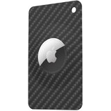 INF TPU ogljikov videz, tanek črn kartični ovitek za Apple AirTag 1/2, (5000264467) Cene