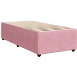 Box spring krevet s madracem ružičasti 100x200 cm baršunasti | shoptok.hr