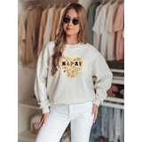 DStreet Bluza damska oversize z sercem SERDUCHOVA szara | shoptok.hr
