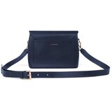 Vuch Kožna crossbody torba Byrsa Grace Dark Blue, 20 x 24 cm Slike