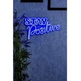 WALLXPERT dekorativna plastična led rasveta stay positive blue | ePonuda.com