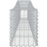  Lučne gabionske košare 7 kom 400x30x40/60 cm pocinčano željezo | shoptok.hr