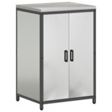 vidaXL Set za kuhinjsku pohranu 3 pcs Srebro 210 x 50 x 92 cm | shoptok.hr