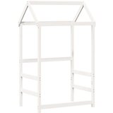  Dnevni krevet i klupa s krovom bez madraca bijeli 80x200 cm - Bijela 80 x 200 cm | shoptok.hr