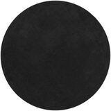  Preproga HUARTE s kratkimi vlakni mehka pralna črna Ø 200 cm | Shoptok.si