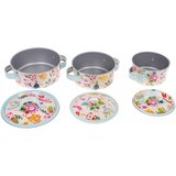  Set aluminijastih loncev + kuhače in rokavice za igro Slike
