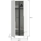 Livetastic OMARA S KLASIČNIMI VRATI, bela | Shoptok.si