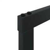 vidaXL Stalak za drva crni 50x30x209 cm čelik | shoptok.hr