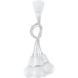 Nice Lamps Bijela viseća svjetiljka ø 25 cm Rene – Cijene