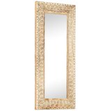  Ručno izrezbareno ogledalo 110 x 50 x 2,6 cm masivno drvo manga | shoptok.hr
