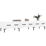 TV ormarić bijeli 150 x 36 x 30 cm od konstruiranog drva | Eponuda.com
