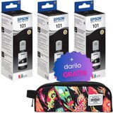Epson Komplet črnil za 101 (C13T03V14A) (črna), original, 3 kosi + DARILO GRATIS | Shoptok.si