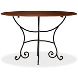 Maison Chic Jedilna miza - Kuhinjska miza - Jedilni stol trden akacijev les z medenim premazom 120x76 cm, (21715322) | Shoptok.si