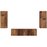  Set TV komoda 2 kom. Staro drvo Smeđa 30 x 31 x 80 cm | Shoptok.si