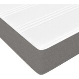  Box spring postelja z vzmetnico temno siva 100x200 cm blago, (20727282) | Shoptok.si