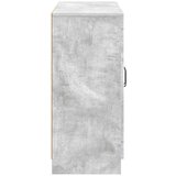  Strani šal Betonsko siva 89 x 34,5 x 77 cm Inženirski les, (5000217644) | Shoptok.si