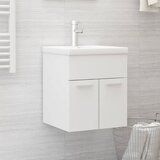 vidaXL Omarica za umivalnik bela 41x38,5x46 cm iverna plošča, (20579990) Cene