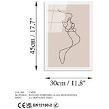 WALLXPERT dekorativna slika od kaljenog stakla uv 1035 30 x 45 | ePonuda.com