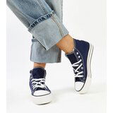 Gemre Navy high-top sneakers with thick sole Bagy | Shoptok.si