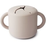 Mushie Baby Snack Cup skodelica za malico Ivory 1 kos | Shoptok.si