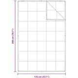  2-u-1 Punionica Bijelo 135 x 200 cm Perje | shoptok.hr
