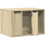  Kutija z mačji pijesak boja hrasta 60x40x40cm konstruirano drvo | Eponuda.ba