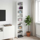 Cd ormar Bijela 33 x 23,5 x 175 cm Konstruirano drvo | shoptok.hr