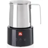 23760 milk frother /warmer Black, Stainless steel