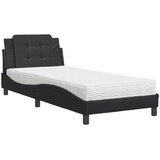  Okvir kreveta bez madraca Zadar crni 90 x 200 cm od umjetne kože | shoptok.hr