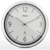 Mebus 19810 radio wall clock grey/silver | shoptok.hr