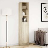  Komoda s LED svjetlima boja hrasta 36x32 5x200 cm drvena | shoptok.hr
