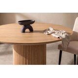 Venture Home Reko okrugli blagovaonski stol ⌀120 cm, prirodna boja drva Slike