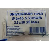 SANADER Plastična tipla Sander FI6 6x45 s vijkom 3,5x50 | shoptok.hr