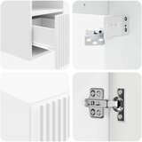  Set namještaja za kupaonicu 5 kom. Bijela visokog sjaja | shoptok.hr