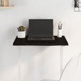 Stolna ploča tamnosiva 60x50x2 cm obrađena masivna hrastovina | shoptok.hr
