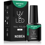 NOBEA UV & LED Nail Polish gel lak za nokte s korištenjem UV/LED lampe sjajni nijansa Dark forest #39 6 ml Cijene