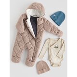 Reserved Kombinezon s kapuljačom - smeđi | shoptok.hr